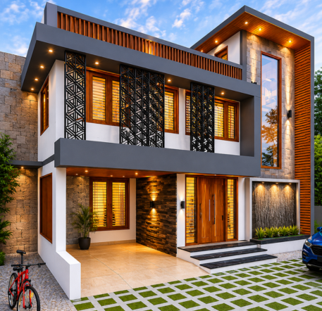 Luxury home exterior